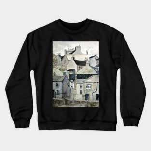 The Sea Front, Staithes Crewneck Sweatshirt